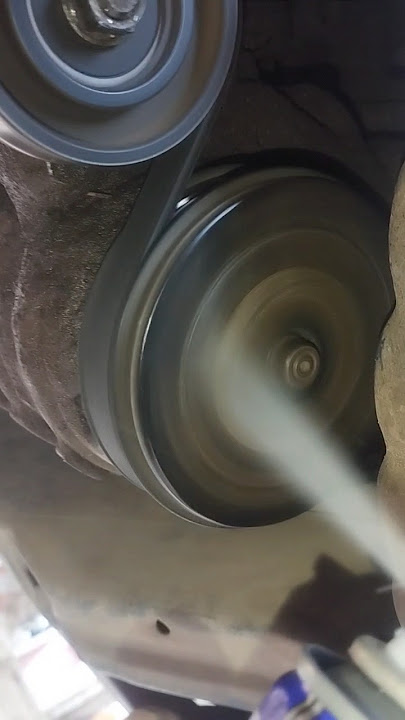 WD40 Spray on AC Compressor Clutch | Does It Really Work?”#bmw #ac #compressor #repairing