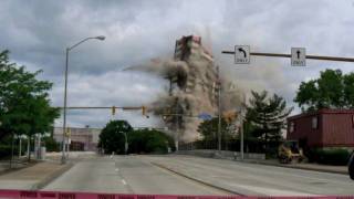 Titan Wrecking Implosion - Penn Circle High Rise in Pittsburgh