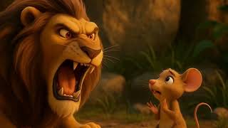 The Lion and The Mouse Song | English Animated Kids Songs and Stories | kids song