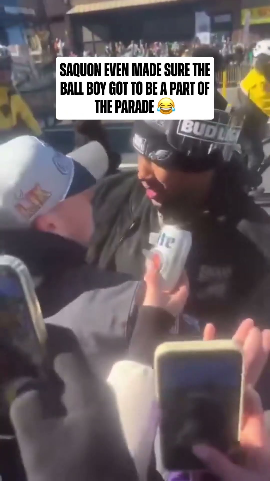 Saquon never leaves a teammate behind!