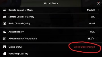 Gimbal Disconected - Phantom 4 gimbal