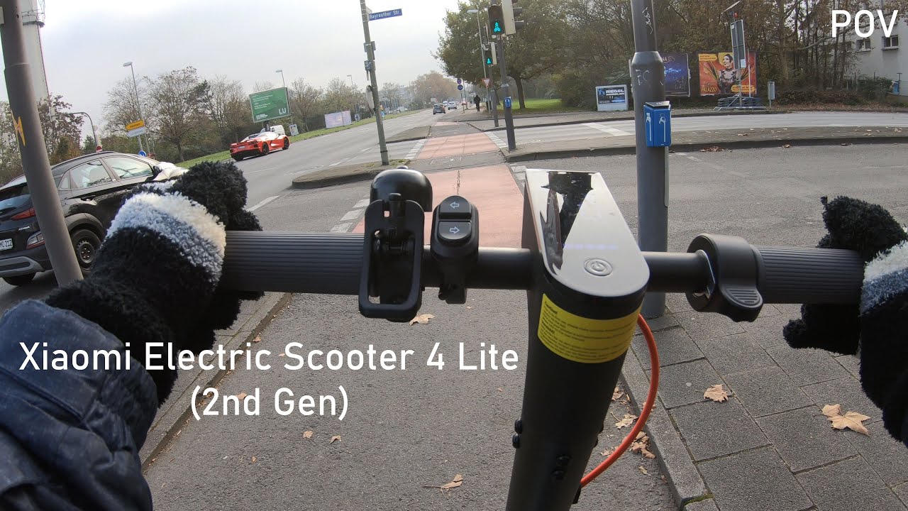 [POV] Xiaomi Electric Scooter 4 Lite (2nd Gen) Ride in Ludwigshafen, Germany