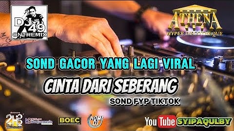 DJ AGUS TERBARU _ DJ REMEX CINTA DARI SEBERANG FULL BASS 2025 _ SOND FYP TIKTOK