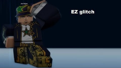 [YBA] (IT GOT PATCHED) glitch to kill Joe Kujoe (jotaro part 6)