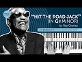 &quot;Hit the Road Jack&quot; (version 2 in G#m) by Ray Charles - intermediate piano arrangement + free score!