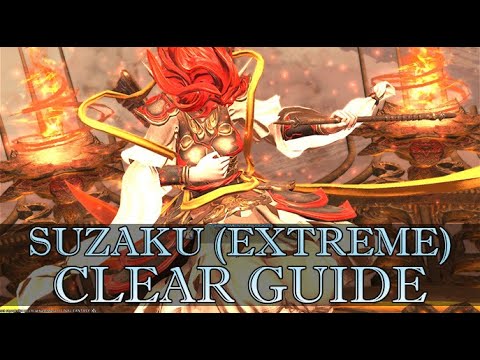 Suzaku (Extreme) Guide - Final Fantasy XIV - YouTube