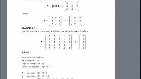 COSC370 - Solving Linear Systems (Part 4 - Revised)