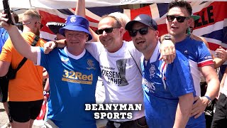 Rangers And Frankfurt Fans Party Together In Seville Ahead Of Europa League Final