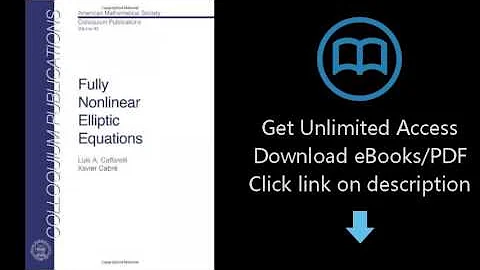 Fully Nonlinear Elliptic Equations (Colloquium Publications (Amer Mathematical Soc))