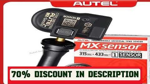 A must-have product! Autel MX-Sensor TPMS Sensors 2in1 315MHz + 433MHz Frequencies Press-in Tire R