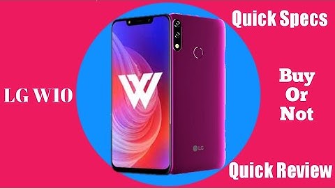 New LG W10 Mobile| Quick Review| Quick Specs| Buy or Not! ft.TechMythBusters
