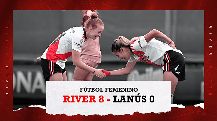 ⚽️ Femenino | River 8 - Lanús 0 [RESUMEN COMPLETO]