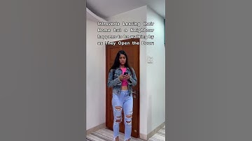 Only Introverts Will Understand Part 2 | Anisha Dixit Shorts