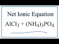 Net Ionic Equations and Spectator Ions