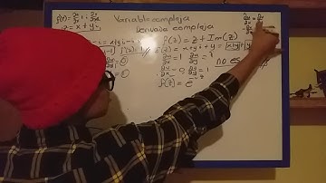 Variable compleja: derivada de funciones complejas