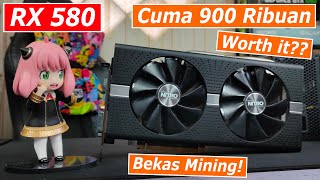 Coba Gacha Beli RX 580 Bekas Mining Di 900 Ribuan Apakah Bagus 