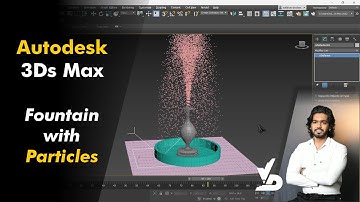 Autodesk 3Ds Max | Fountain with Particles Systems