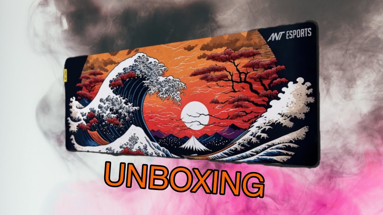 Ant Esports Cherry Storm Mousepad Unboxing
