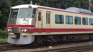 【4K】富山地方鉄道　普通列車16010形電車　16012F　稲荷町駅発車