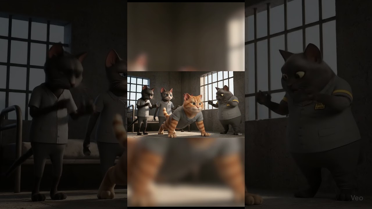 Business Cat’s 6Day at the Office  3D Animated Cat 