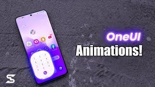 Samsung One UI 5 ft Galaxy S20: Animations!