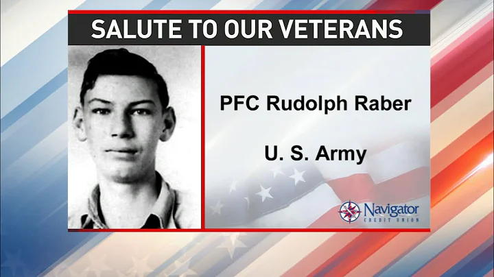 Salute to our veterans: Private First Class Rudolp...