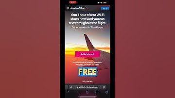 T-Mobile Secret: Free Internet On America Airlines