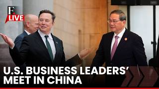 Trump Xi Summit: Chinese Premier Li Qiang Meets US Business Leaders & CEOs | Xi Meets Trump | LIVE