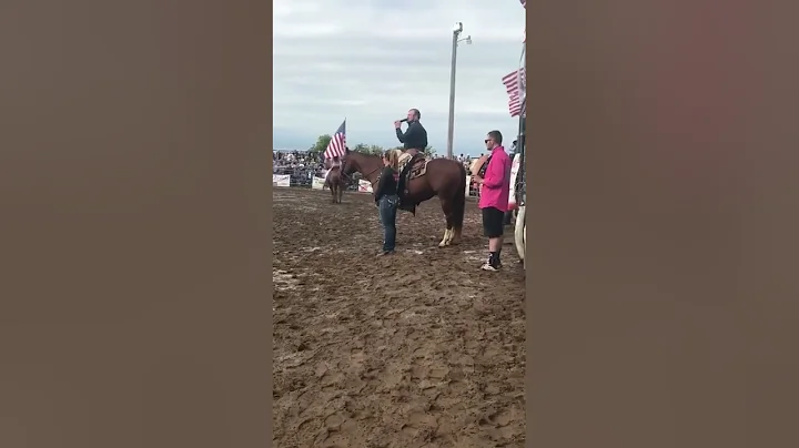 NFR National Anthem Contest - Alyssa Fleming 2021