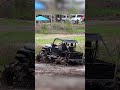 Roxor Jeep Just Cruising Through a Mud Hole