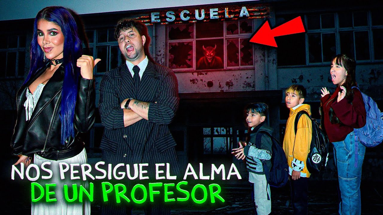 PASAMOS la NOCHE en un COLEGIO ABANDONADO🏫😰