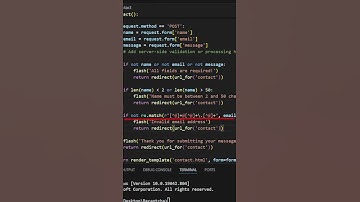 3 validation logic mistakes in your Flask contact form - Email FunFact by Mailtrap