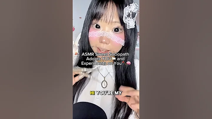 ASMR Sweet Sociopath Adopts YOU🐑 and Experiments on You🪓🧠 #horrorasmr #asmr #asmrsounds
