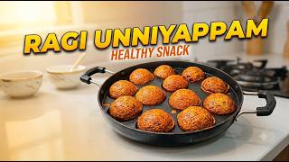 🥥 Ragi Unniyappam | Healthy & Soft Ragi Unniyappam |Guilt-Free Teatime Snack screenshot 3