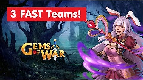 Gems of War Fell Roost Faction Assault! Best FAST and EASY teams?
