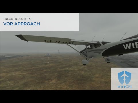 Flight Maneuver Execution: VOR Approach