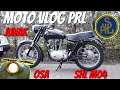 Junak M07 odpalenie, SHL M04 prezentacja, OSA M50 awaria czyli Moto Vlog PRL