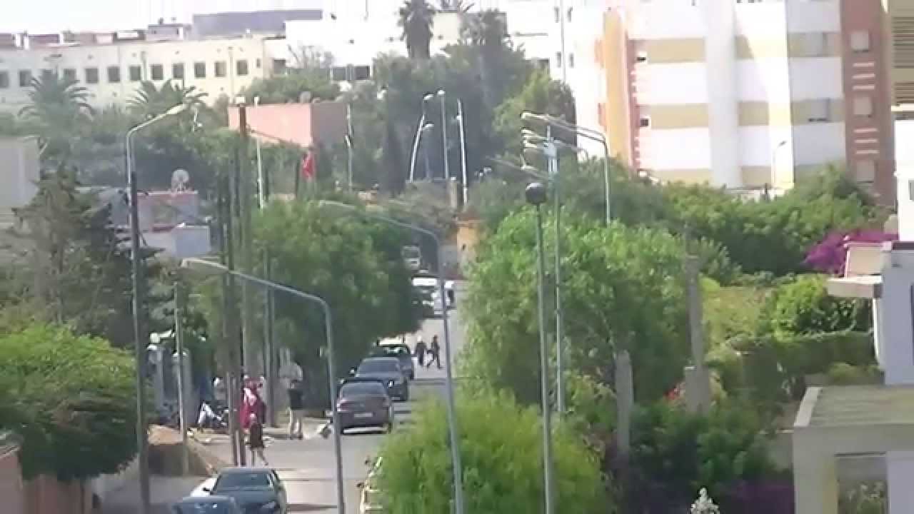 Quartier du Plateau à Safi , le jour