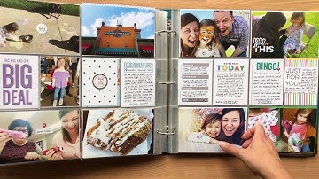 Project Life 2018- Album 1 Walkthrough