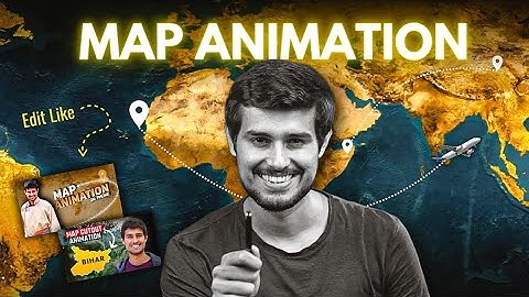 Mult Dev | Make Traveling Map Animation | FREE | 5 MiN Tutorial #MapAnimation#FreeAnimation #maps