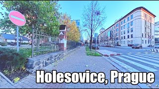 Prague Holešovice Walk → Everyday Streets &amp; Industrial City Life | Short Walking Tour (2025)