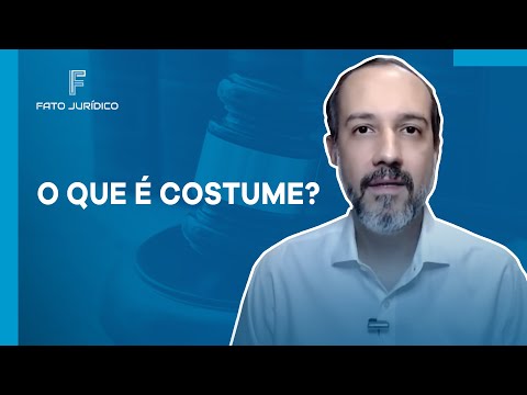 Vídeo: O Que é Costume