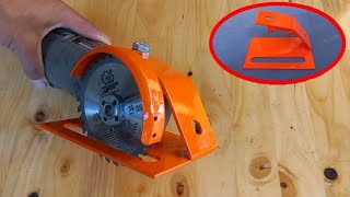 Cool idea from a angle grinder ! How To Make a Safety Guard Wheel For Angle Grinder At Home V2