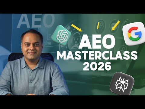 AEO Masterclass. 5 Steps to Make AI Answer Engines Recommend Your Brand.