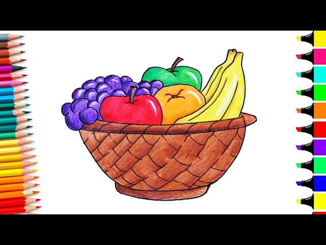 pencil shading fruit basket made by me : r/Jazza