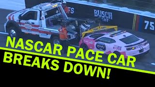 The Final Lap: NASCAR Pace Car BREAKS DOWN at Martinsville