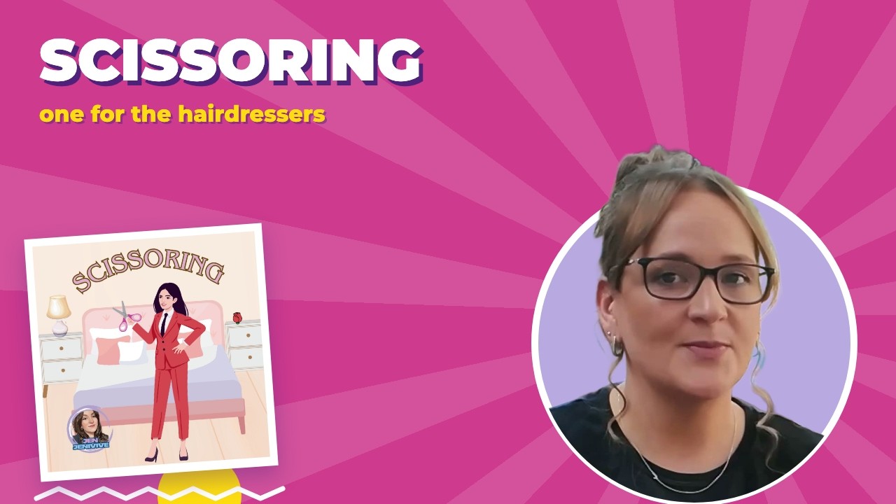 Jen Jenivive reading Scissoring