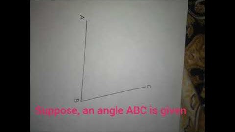Angle trisection by ruler and compass.