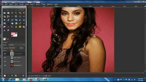 Vanessa Hudgens Makeover GIMP