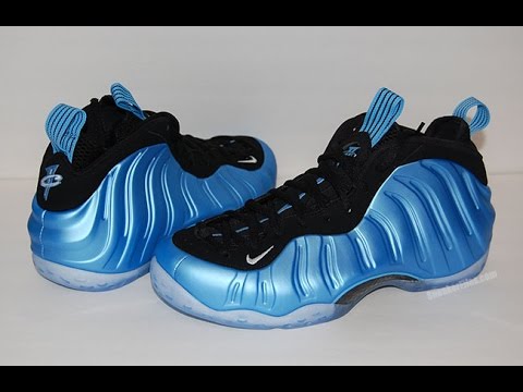 nike foamposite university blue